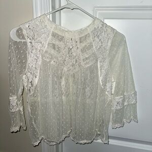 Free people lace top
